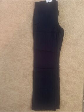 Boys Navy Straight-Leg Pants